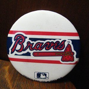 ⚾️ Atlanta Braves Vintage 1987 MLB Lapel Pin Button